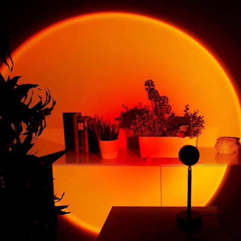 Moderne Tafellamp Sunsetlamp Warmwit Design