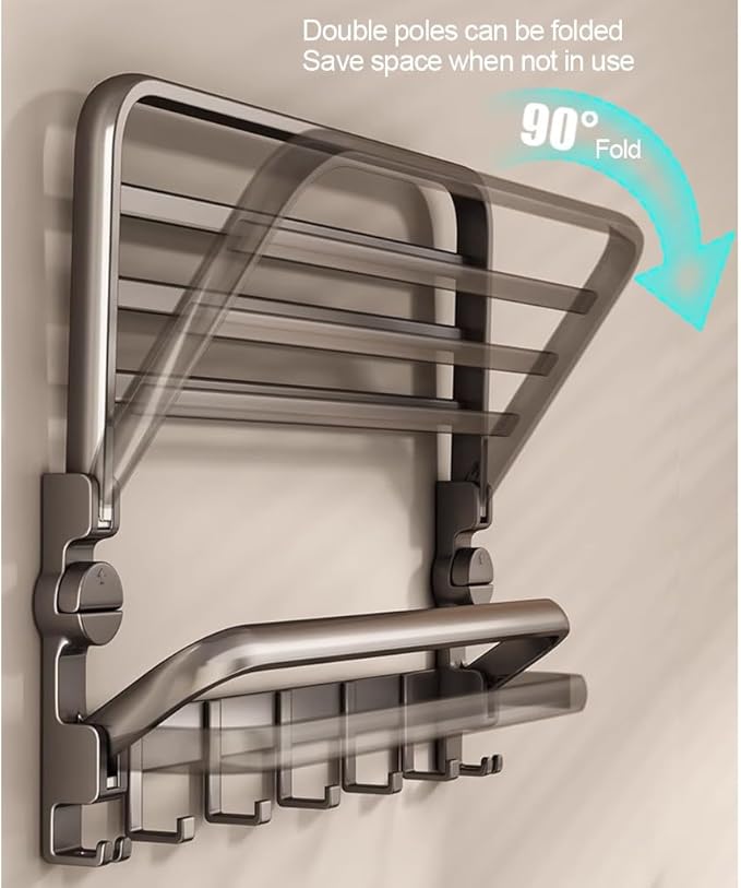 LuxuraGrip | Eenvoudige opslag zonder boren, stijlvol en praktisch