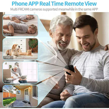 Mini draadloze magnetische camera met audio- en video-streaming