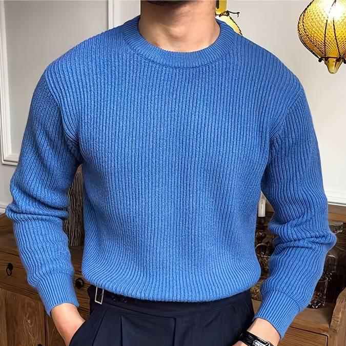 Klassieke trui voor mannen | Warm