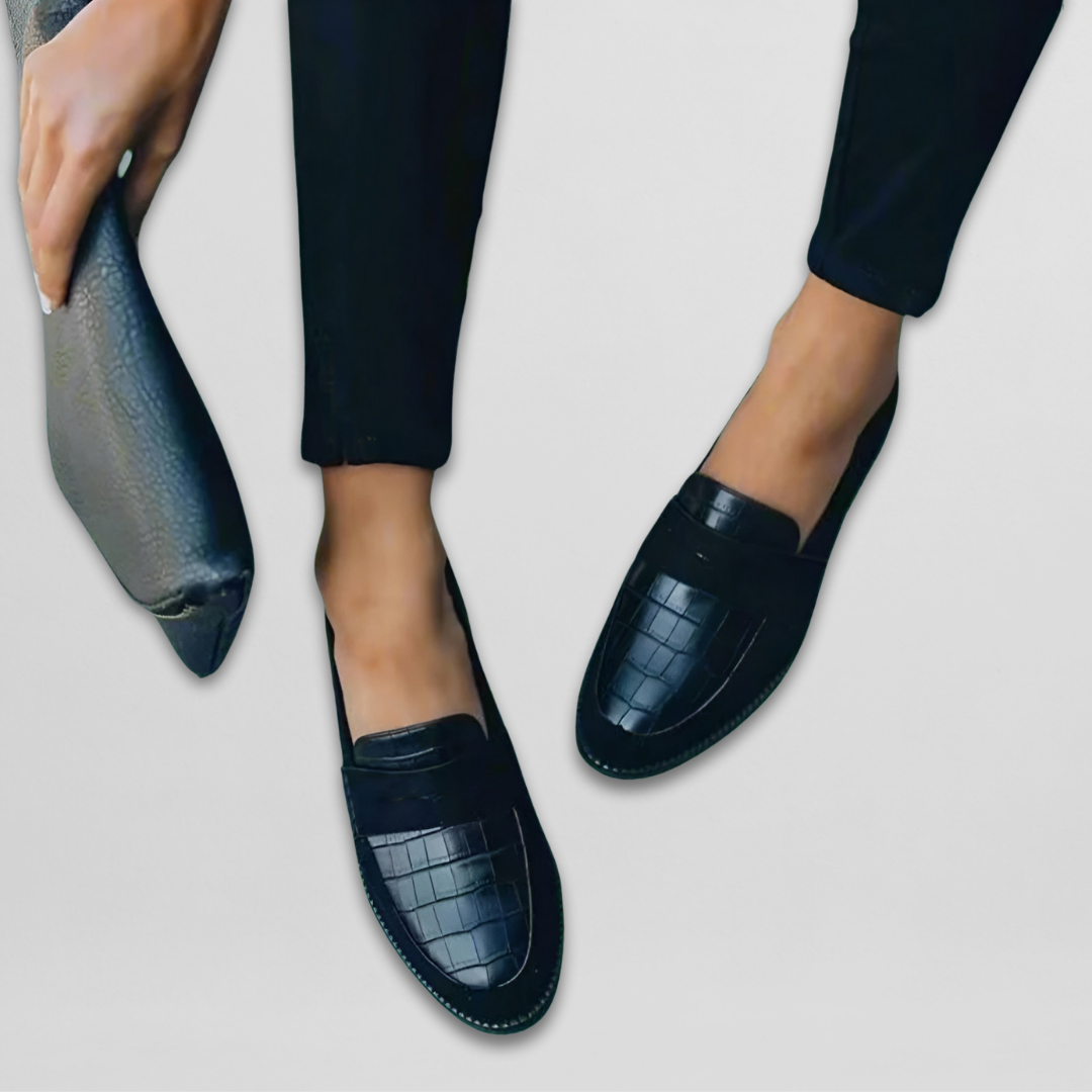 Ronde Neus Mocassins met Platte Zool voor Dames | Ideaal voor Dagelijks Gebruik