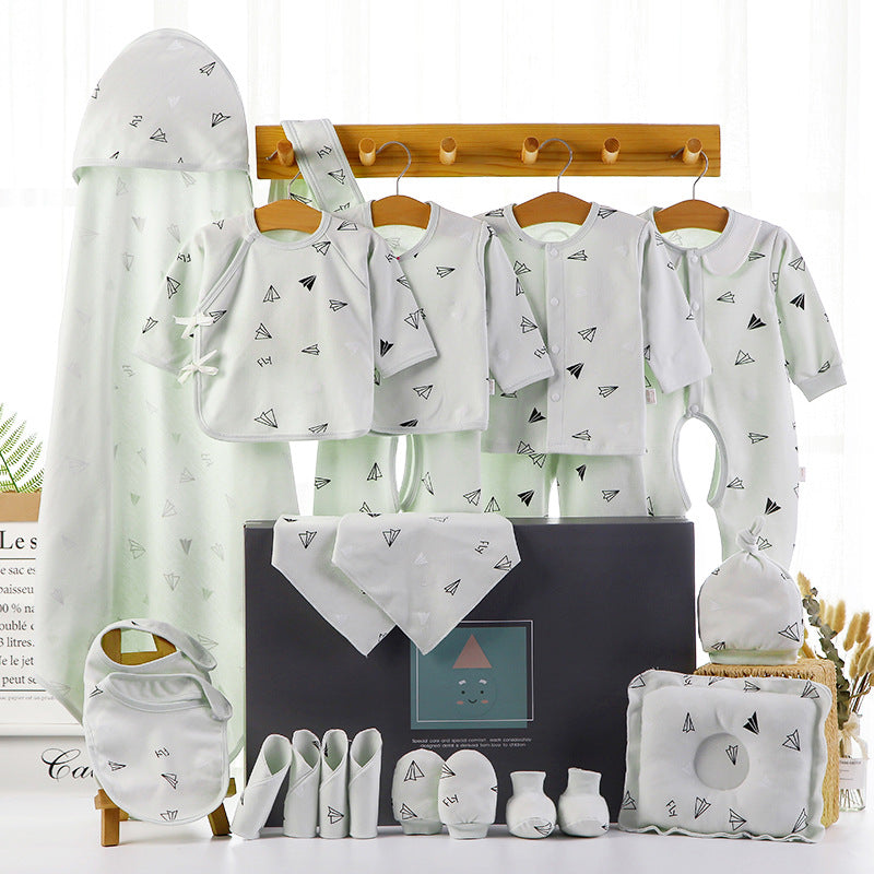 Baby Cadeaubox Set Gemaakt Van Katoen Voor Pasgeborenen