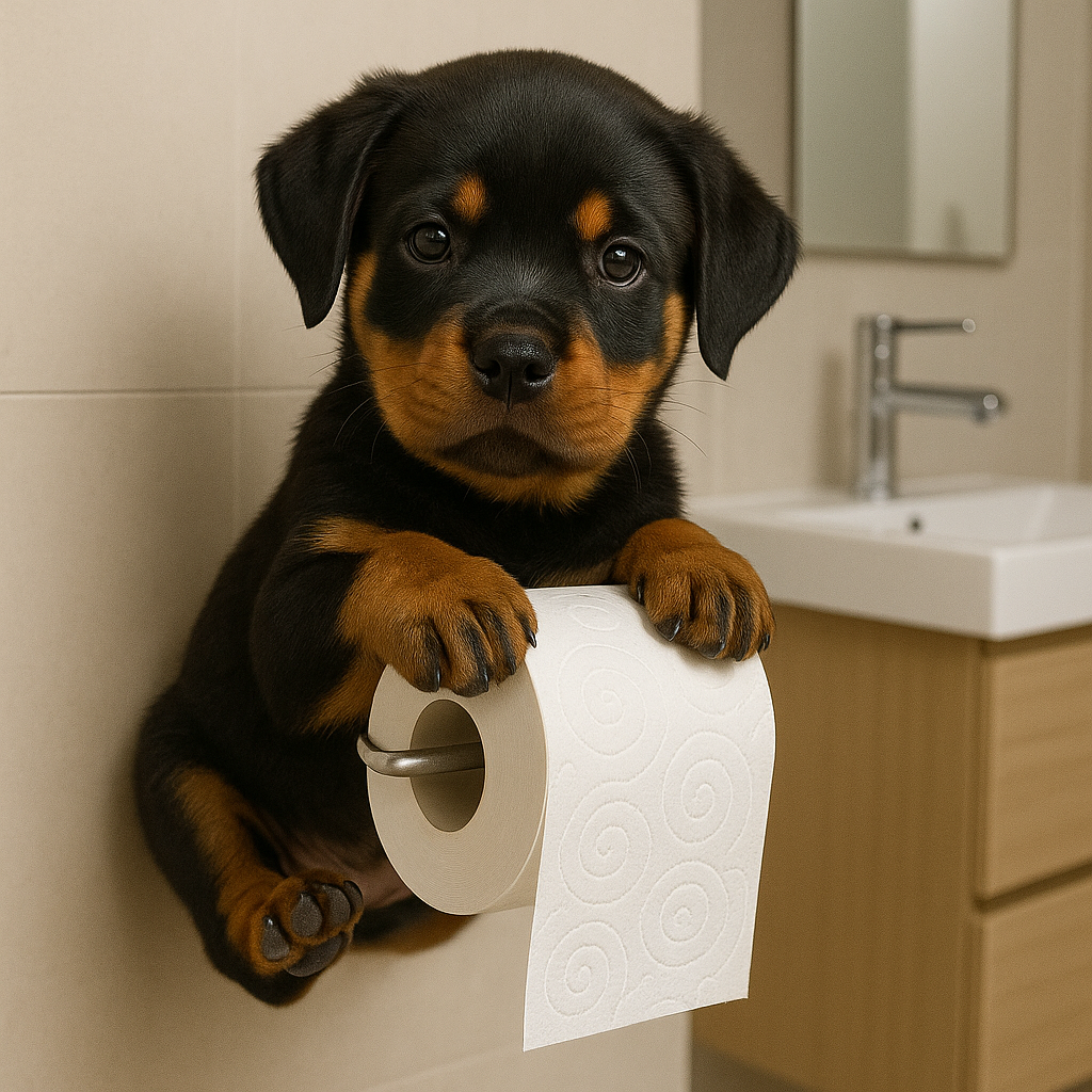 PawRoll – De dierenlijk charmante toiletrolhouder!