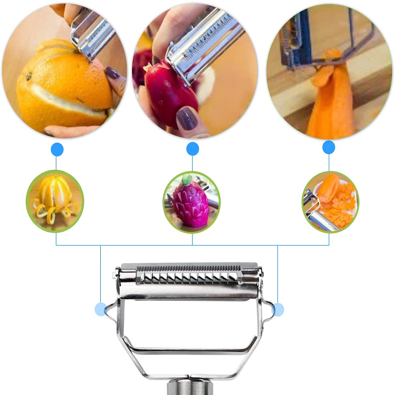 RVS Multifunctionele Groenteschaaf