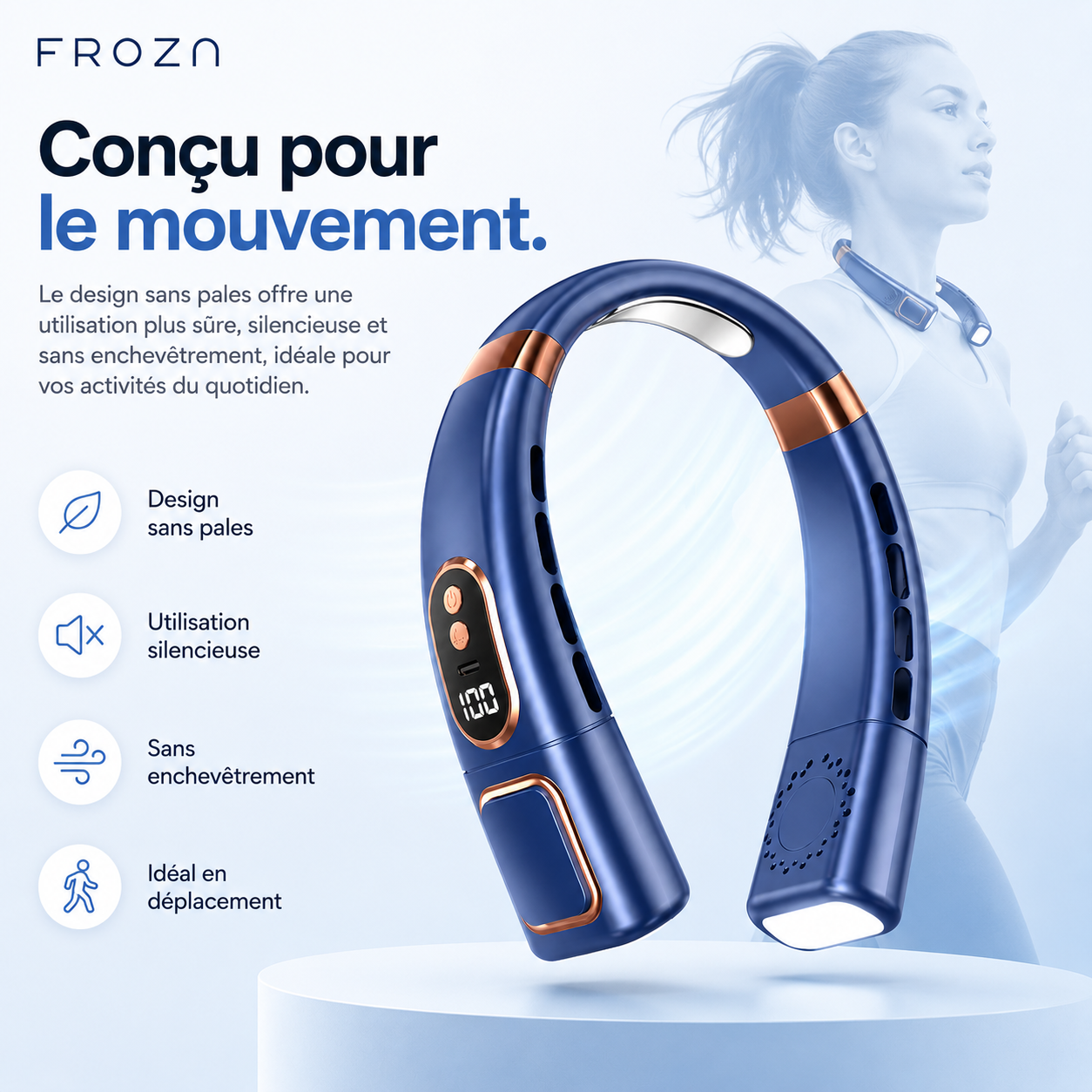 Froza – Digitale 360° Nekventilator