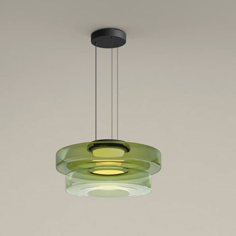 Glazen Hanglamp In Bauhaus Stijl