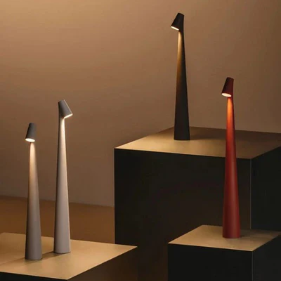 Nordic - Draadloze Scandinavische Minimalistische LED Tafellamp