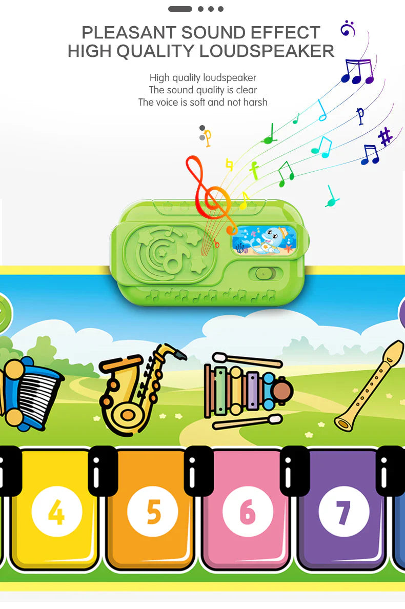 Interaktive Muzikale Dansspeelmat voor Kinderen