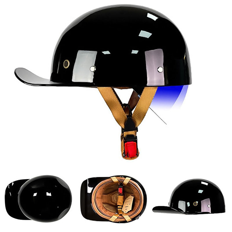 Motorfiets Baseballhelm - DOT-goedgekeurd