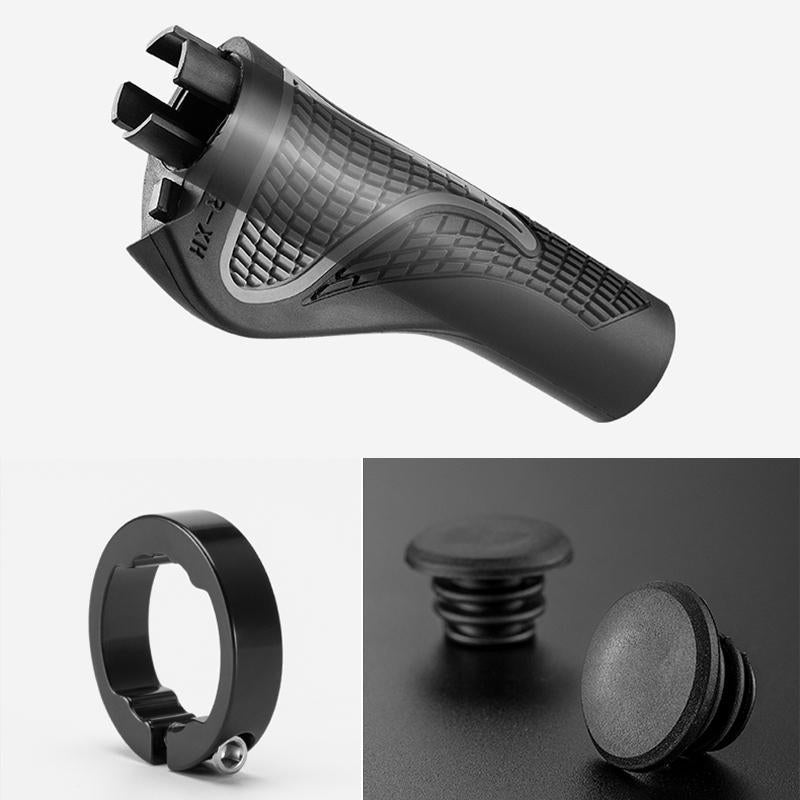Fietsgrip van aluminiumlegering en siliconen