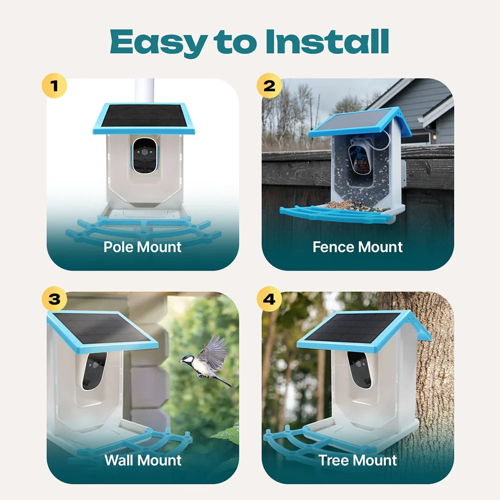 BirdView Smart Feeder | Contact met de natuur als nooit tevoren