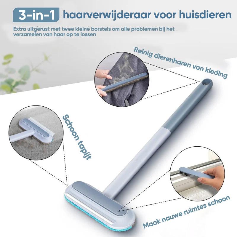 Élégance | Multifunctionele borstel – schone haren – stof verwijderd – in een oogwenk