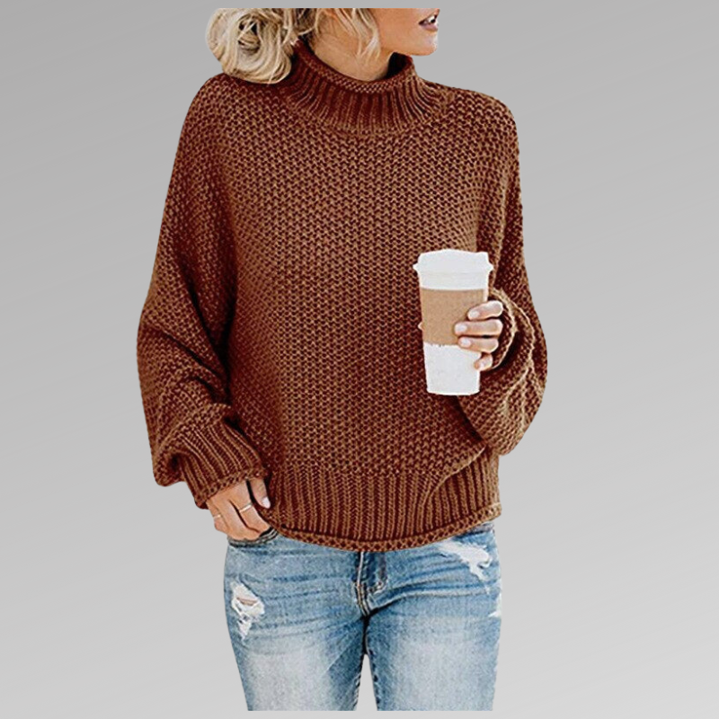 Natascha | Dames Losse Breipullover voor de Winter