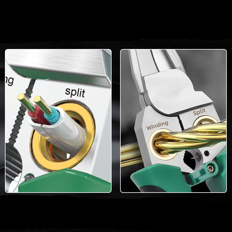 Éclat | 8-in-1 Strip- en Testschaar – elektrische test – multifunctioneel – ergonomisch