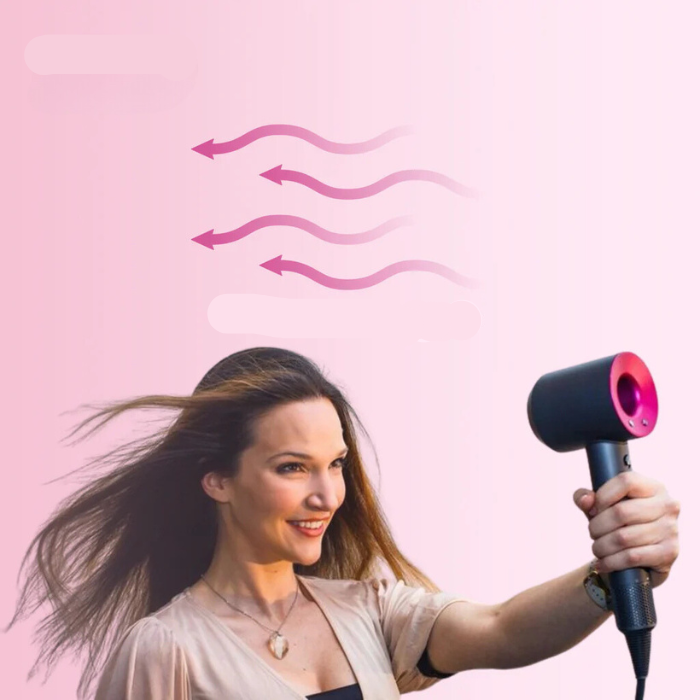 LuxeDry ConfortPlus Föhn | Anti-frizz droging voor zijdezacht haar