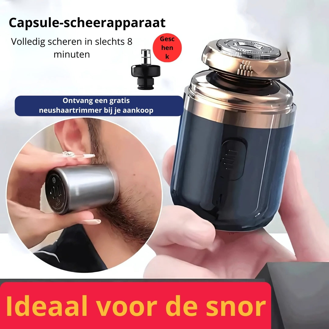 LuxuraShave Draadloos Elektrisch Scheerapparaat | Ervaar ultieme comfort en precisie bij het scheren