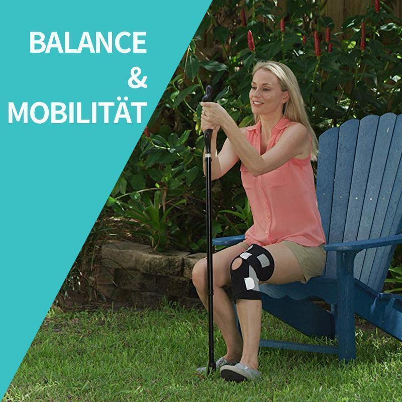 Opvouwbare en uitschuifbare wandelstok