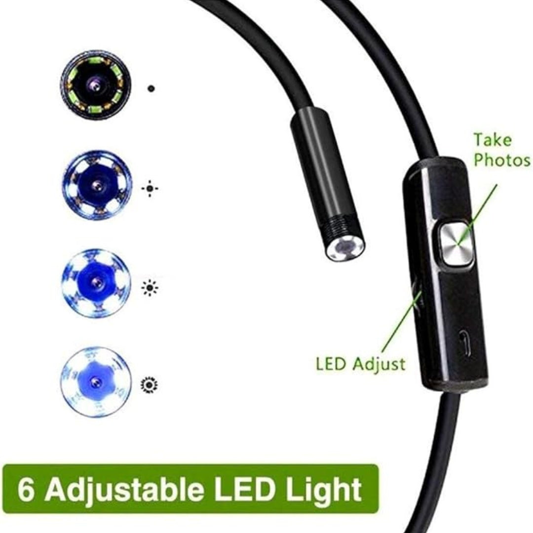 AquaLux Endoscoop | Waterdichte endoscoop met heldere LED-verlichting