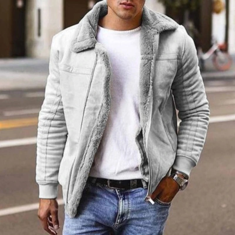 Heren winterjas slim fit
