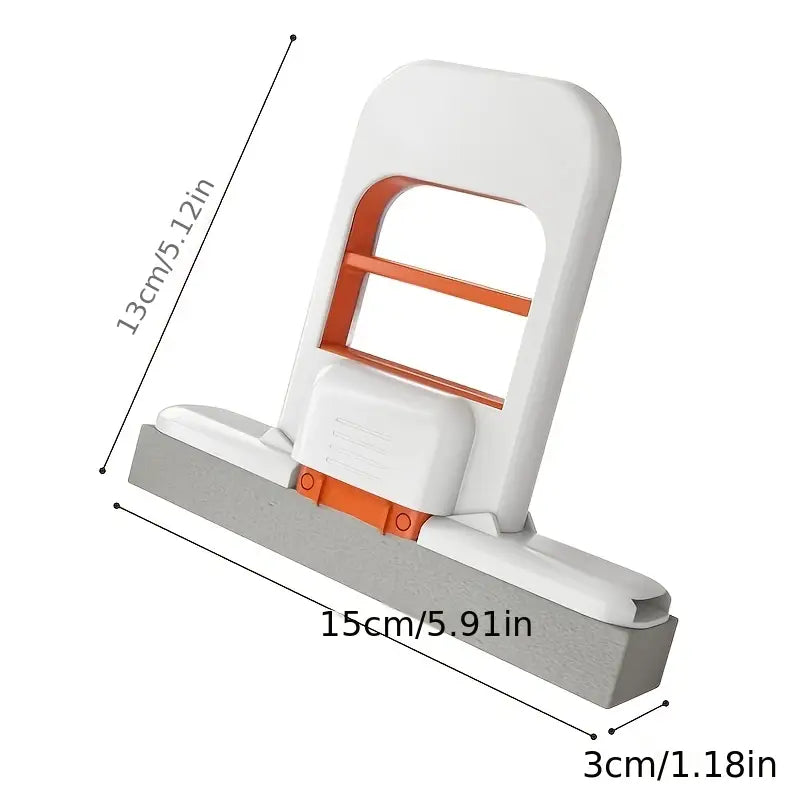 Handvrije Mini-Sponsmop – Sterk absorberende allesreiniger voor keuken, badkamer & auto