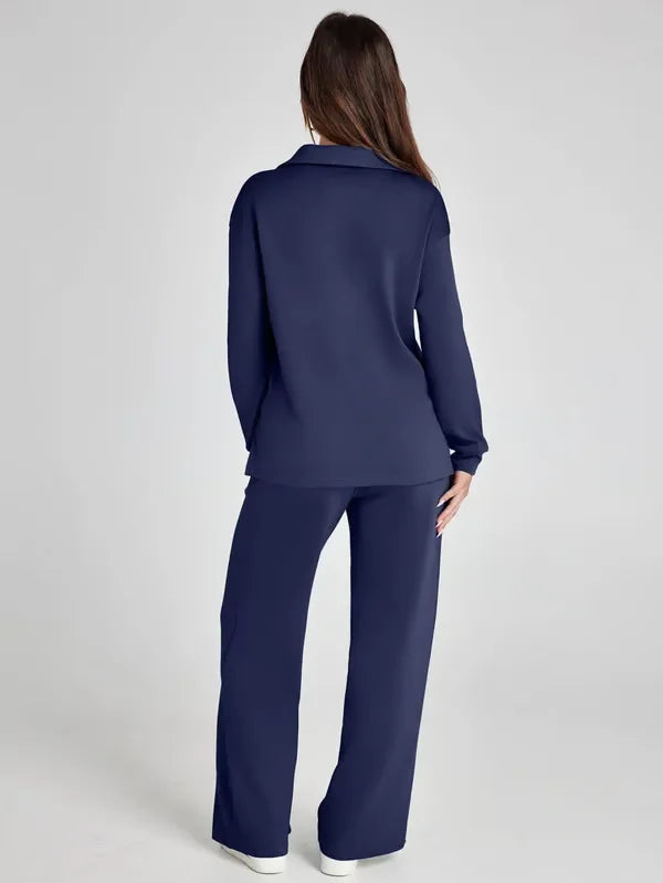 VioletVibe Cozy Hoodie Set | Stijlvolle en comfortabele loungewear voor ultieme ontspanning