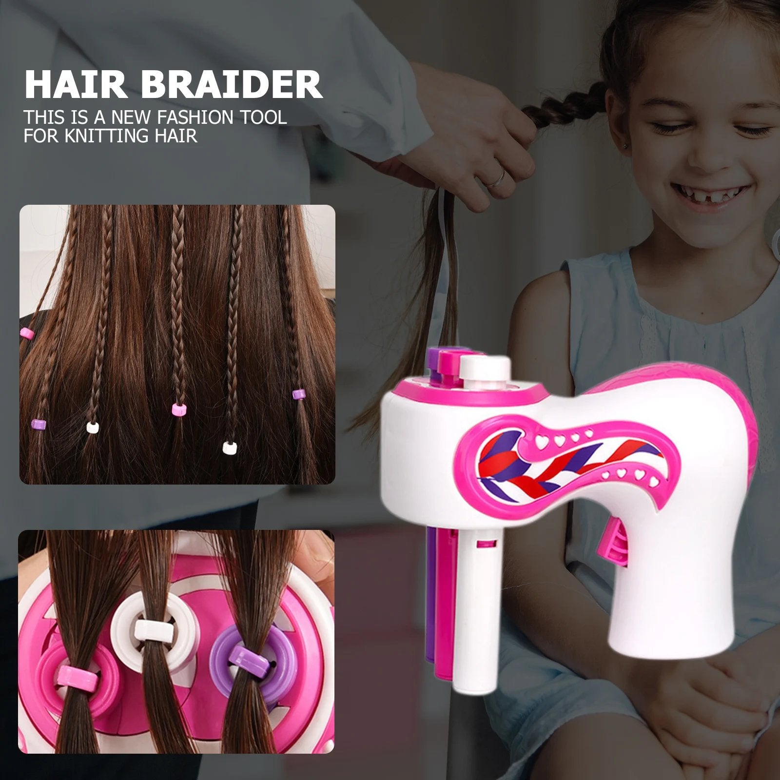 LuxuraBraid Magische Haarvlechter | Creëer moeiteloos prachtige vlechten met luxe uitstraling