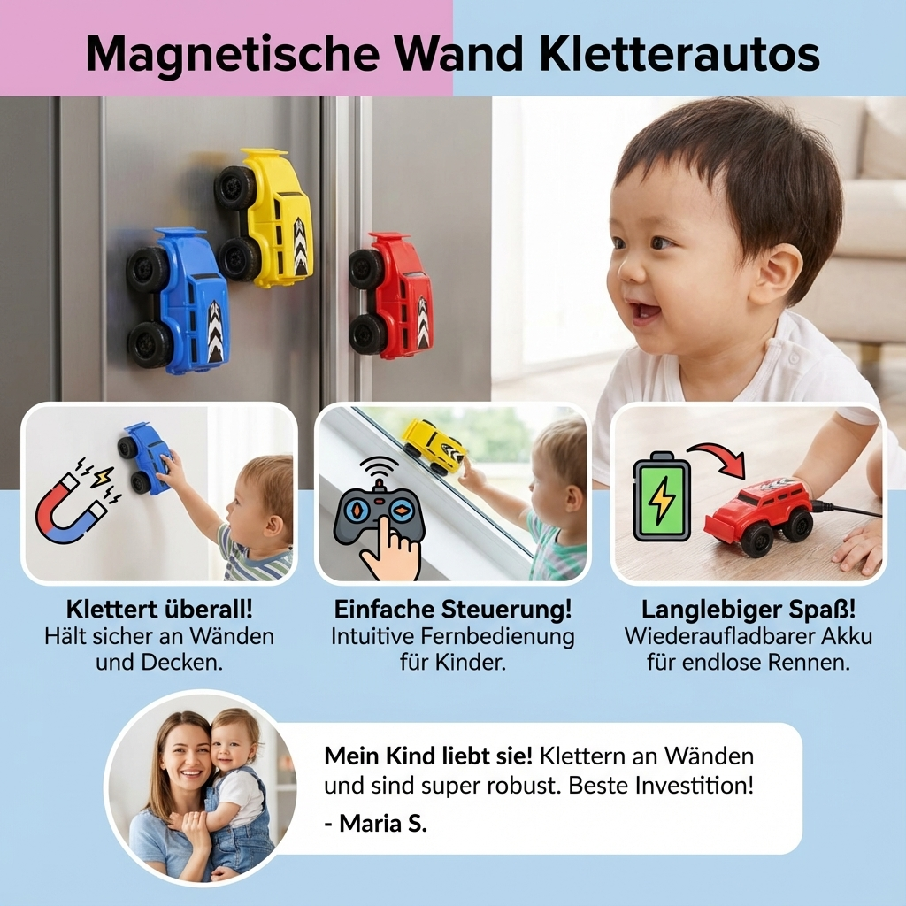 Magnetische Wand Klimauto's