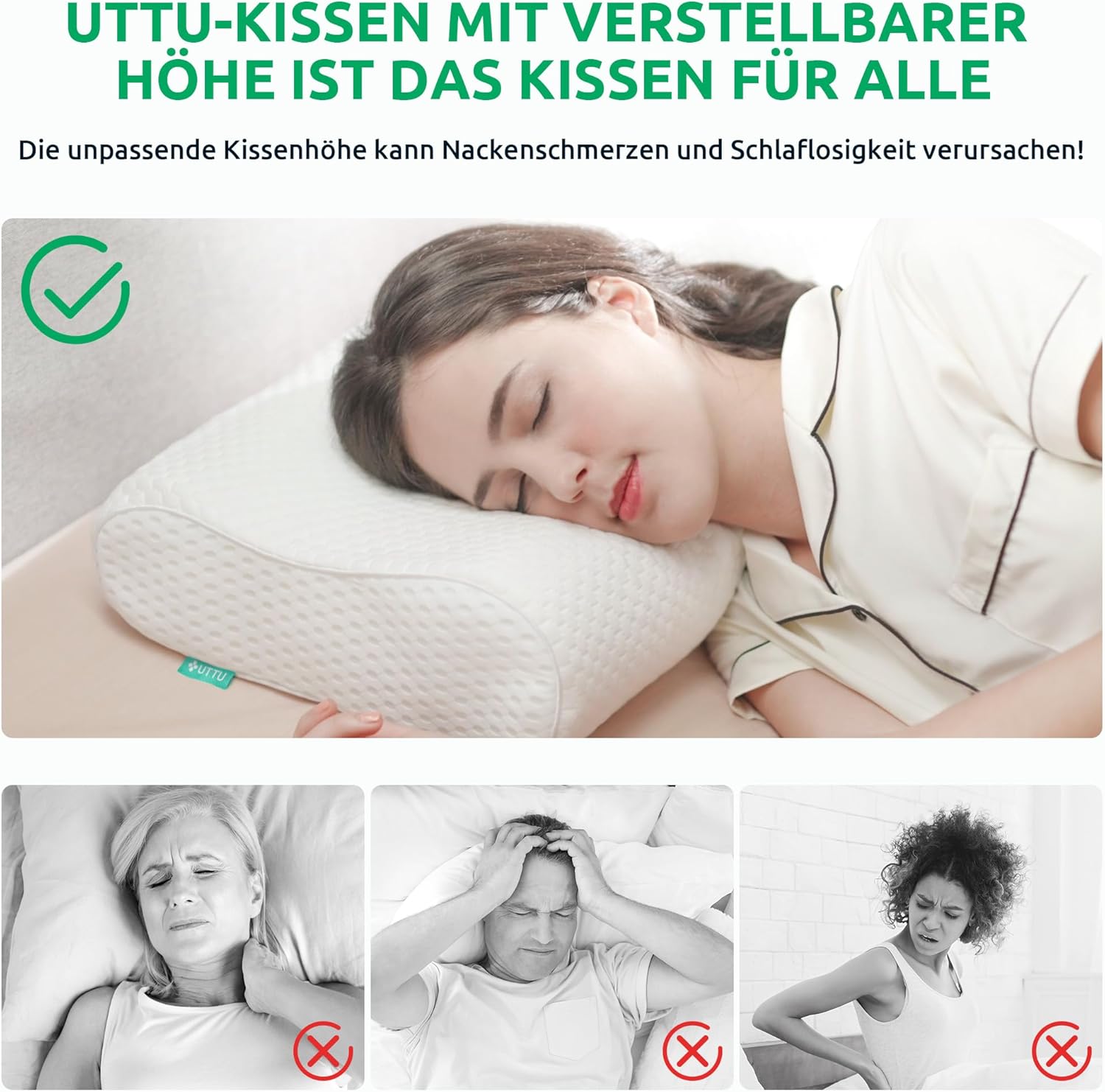 Ergonomisch Orthopedisch Nekkussen