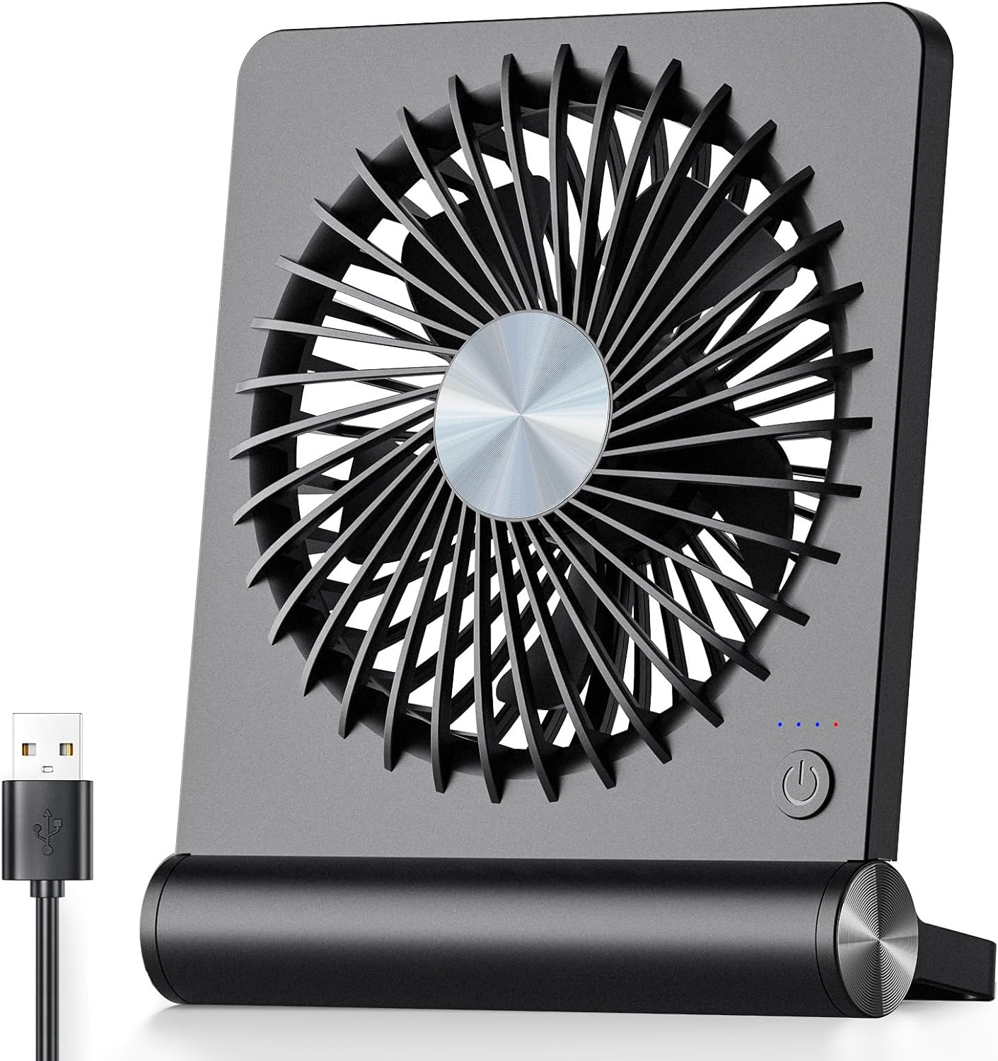 BreezeQuiet - Ultra-stille compacte tafelventilator voor een vredige luchtstroom