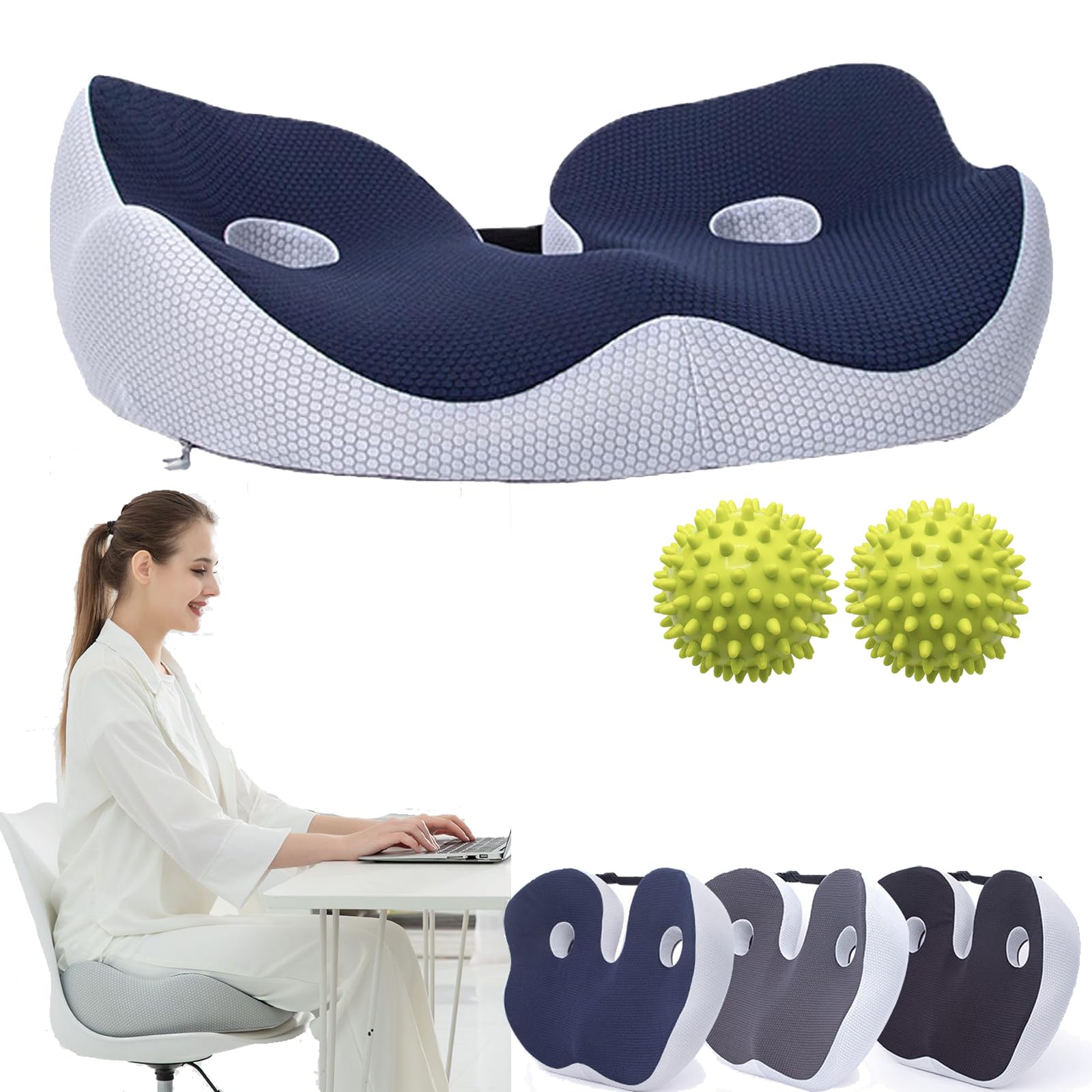 FlexiSeat | Verstelbaar Ergonomisch Zitkussen