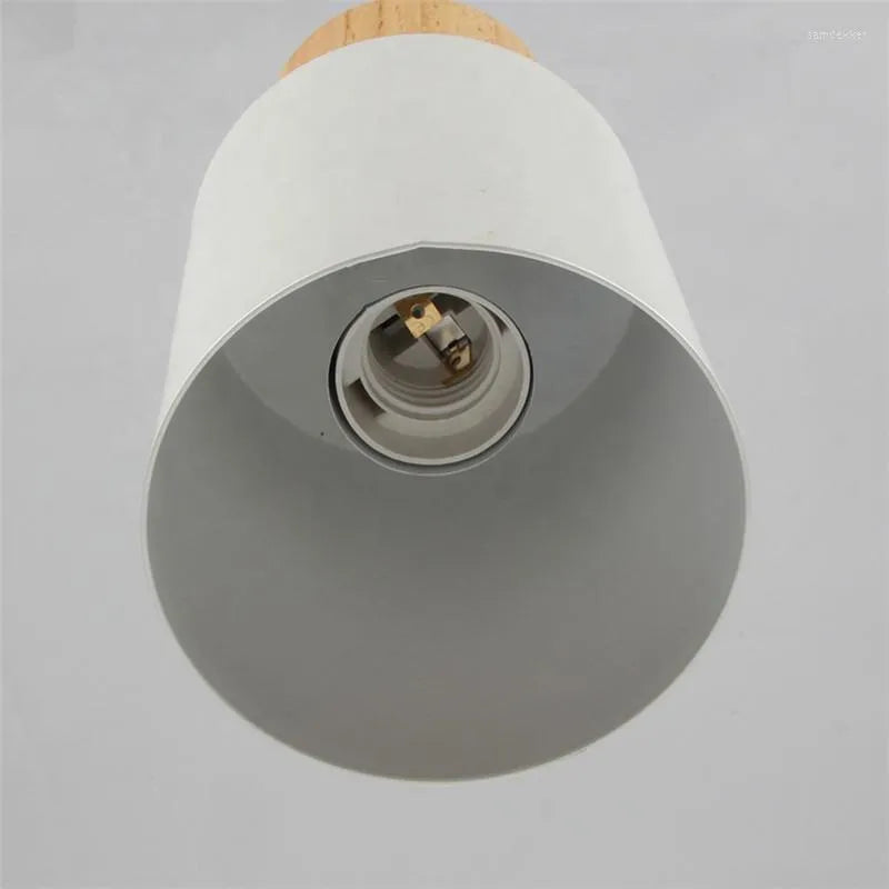 Metaal Hout Hanglamp | Modern Industrieel Ontwerp