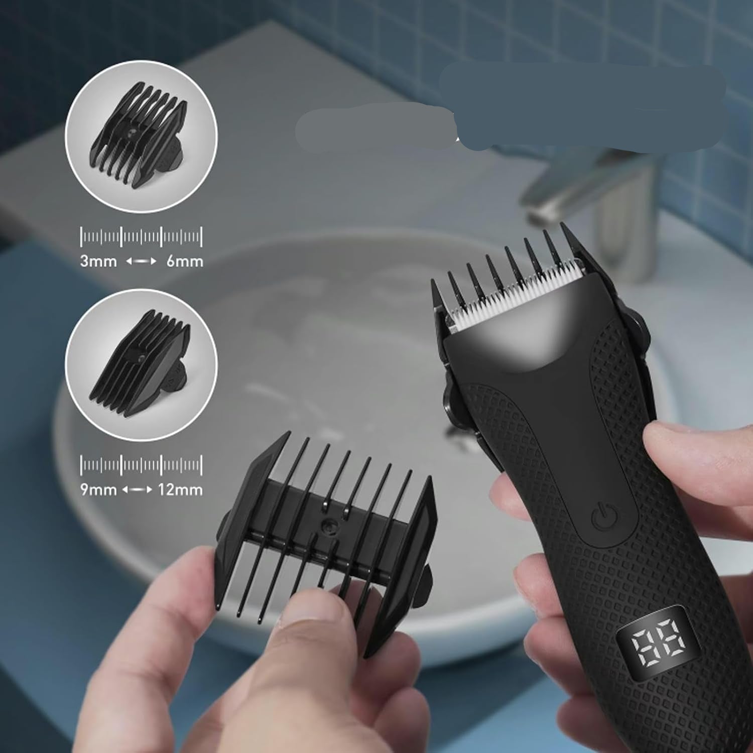 LuxuraTrim Elektrische Lichaamshaar Trimmer | Precisie en comfort voor een perfecte afwerking