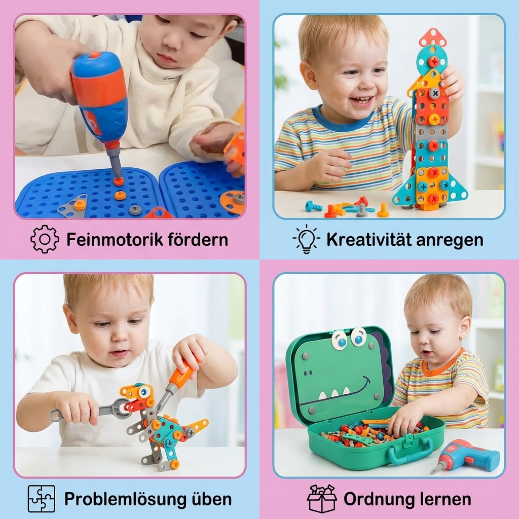 Dino Bouwset voor Kinderen Creatief Handwerk