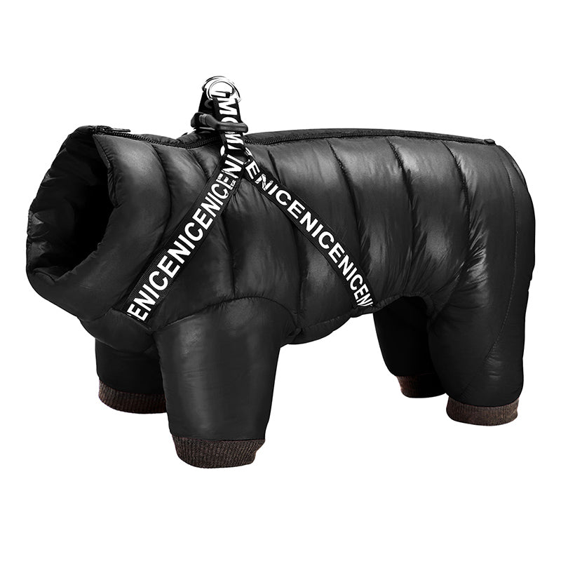 WarmPaw WinterComfort Hondenjas – Winddichte Jas met Zachte Isolatie voor Koud Weer