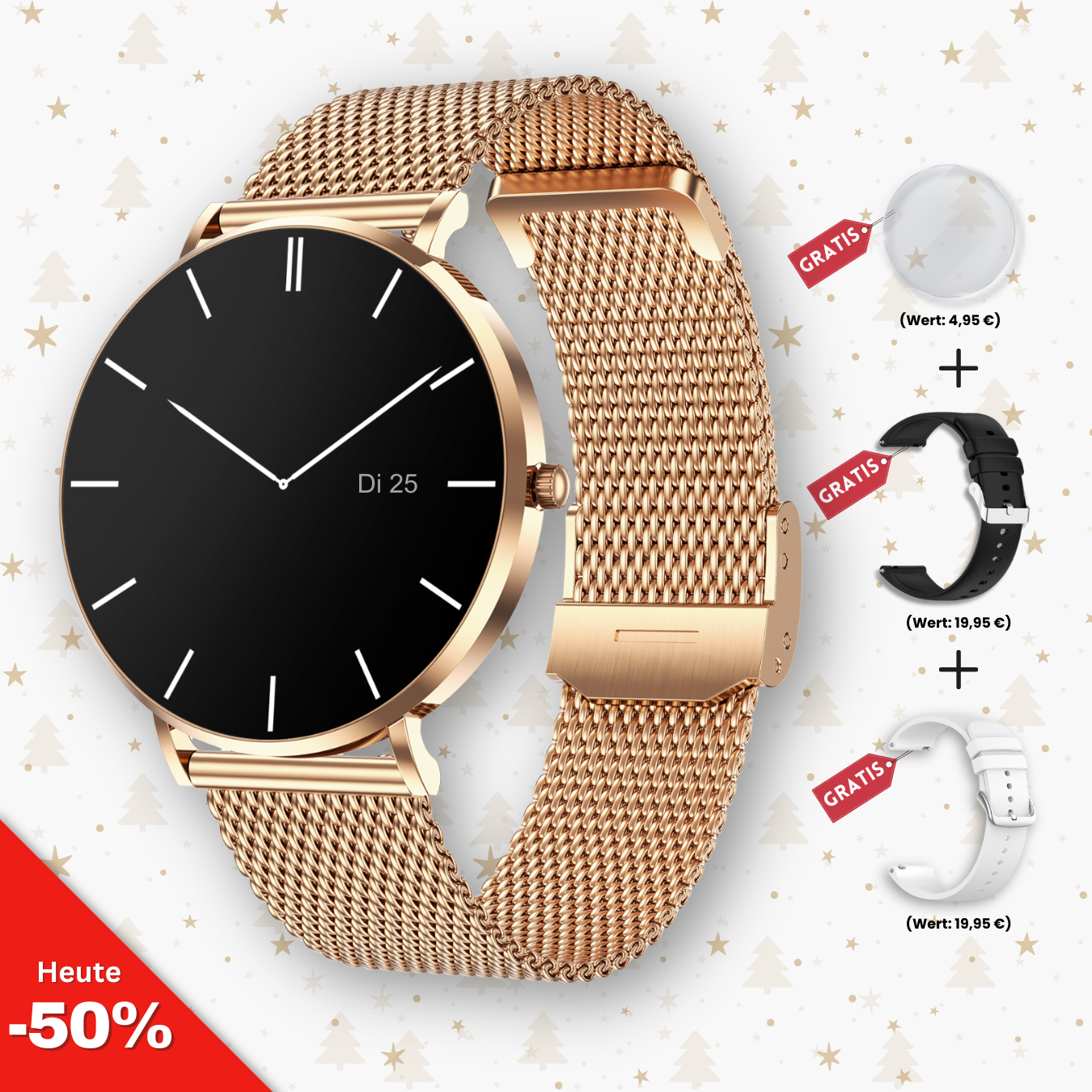 PrestigeX | Kerstspecial Eleganza PRO Horloge