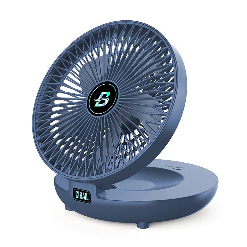 AeroLux Elegante Draagbare Ventilator | Stijlvolle, opvouwbare ventilator voor ultiem comfort