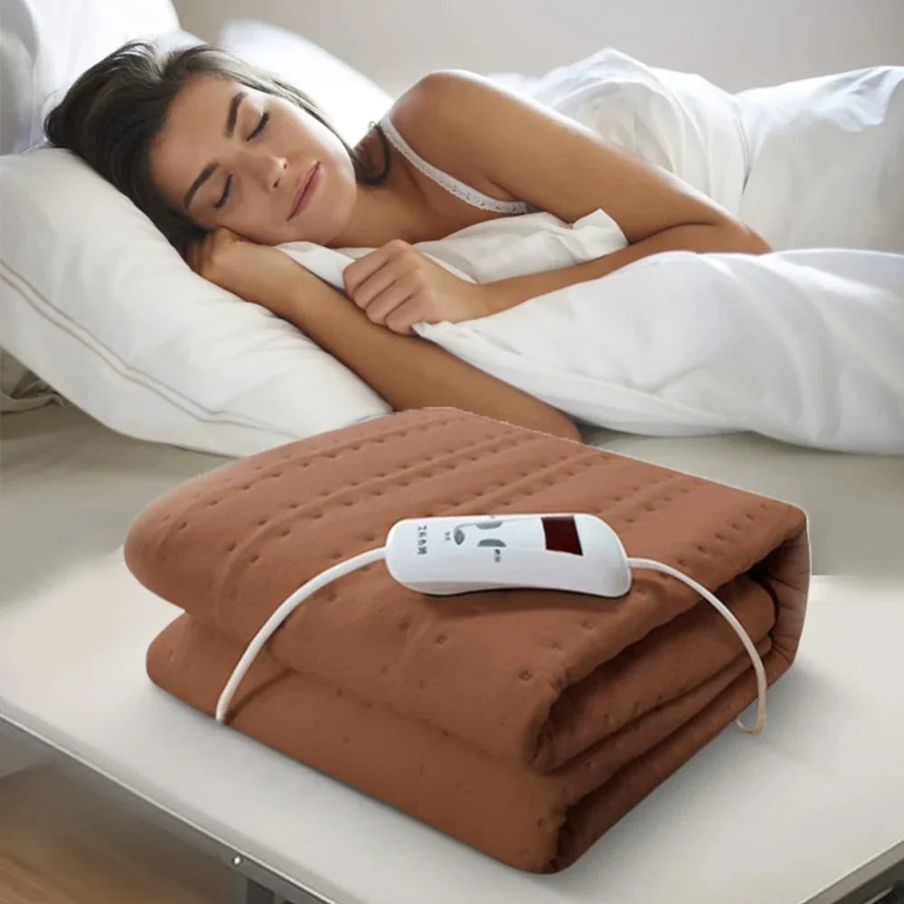 Elektrische Warmtedeken – De Hele Nacht Warm en Comfortabel Slapen