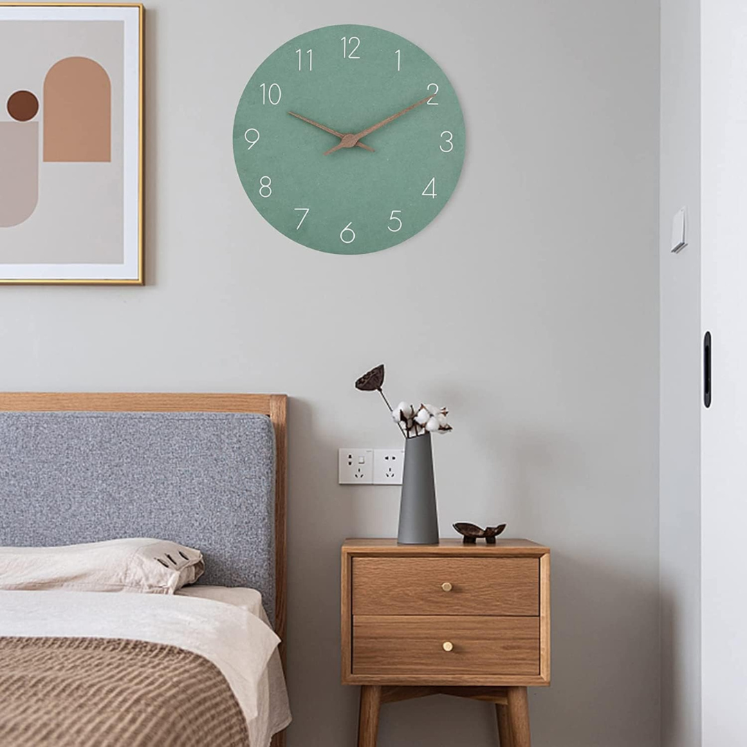 Nork - Minimalistische Houten Wandklok