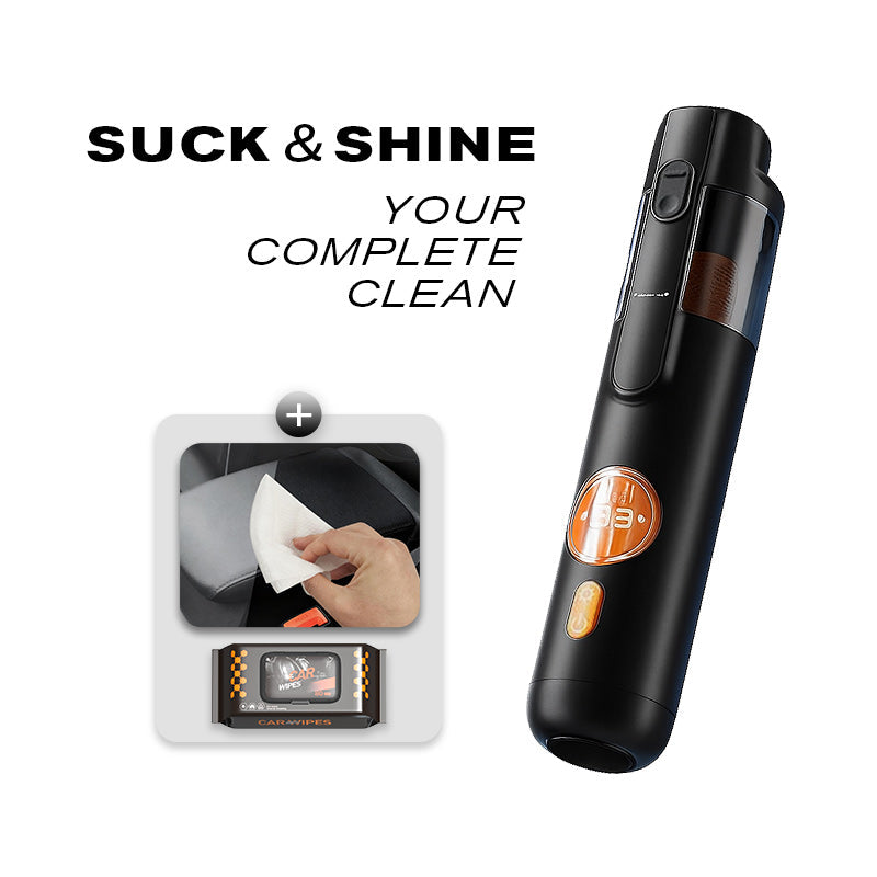 SwiftClean Handstofzuiger | Moeiteloos schoonmaken met 5 veelzijdige accessoires