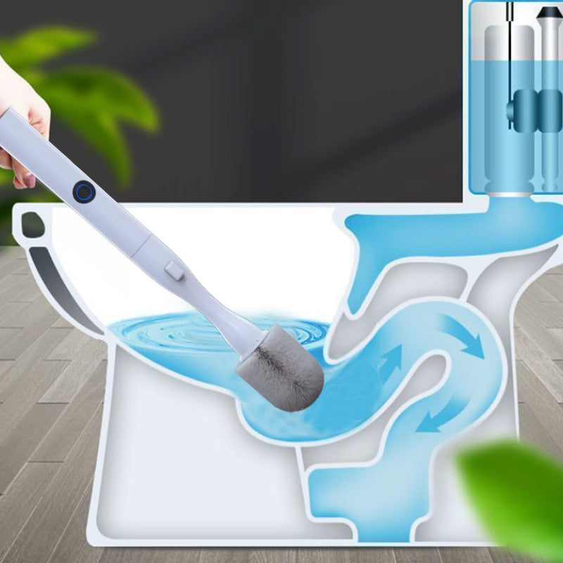 LuxuraClean Elektrische Toilettenborstelset | Efficiënte reiniging voor een sprankelend toilet