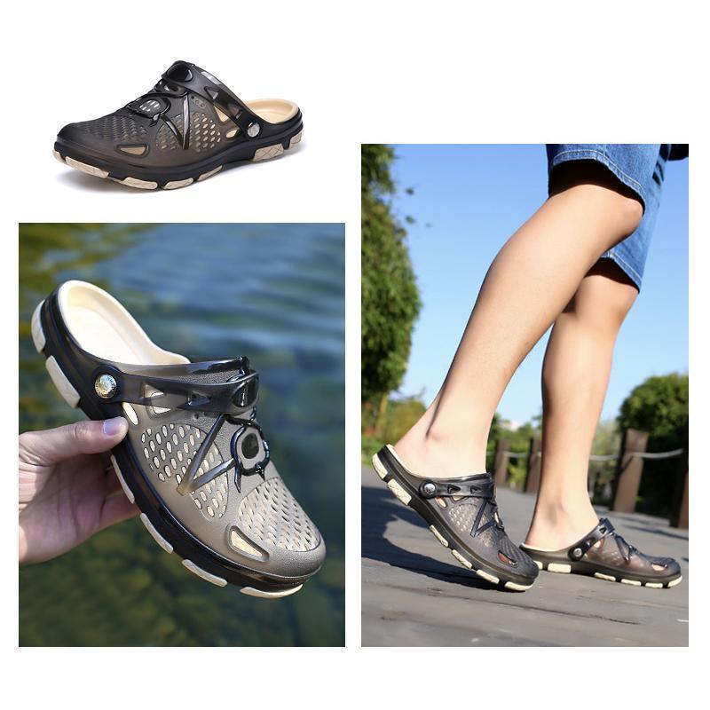 Heren Strandsandalen Ademend Mesh Strandpantoffel