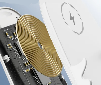 LuxiCharge Luxe Mini Stoel | Draadloze snellader en multifunctionele telefoonhouder