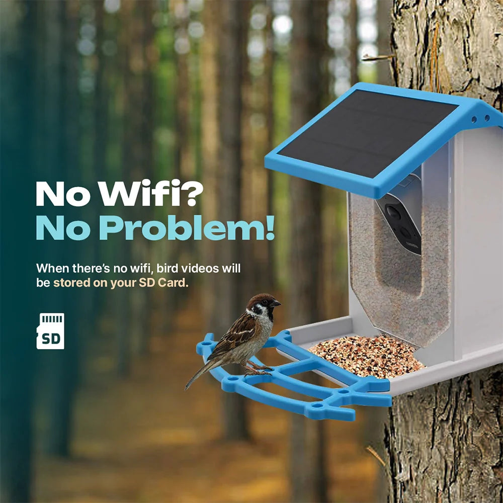 BirdView Smart Feeder | Contact met de natuur als nooit tevoren