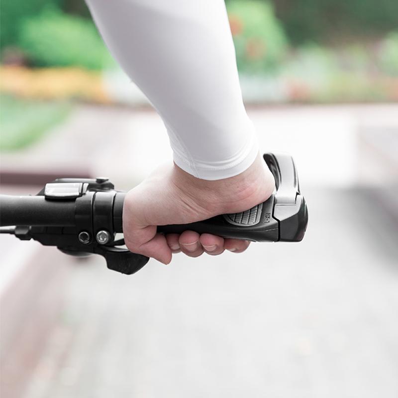 Fietsgrip van aluminiumlegering en siliconen