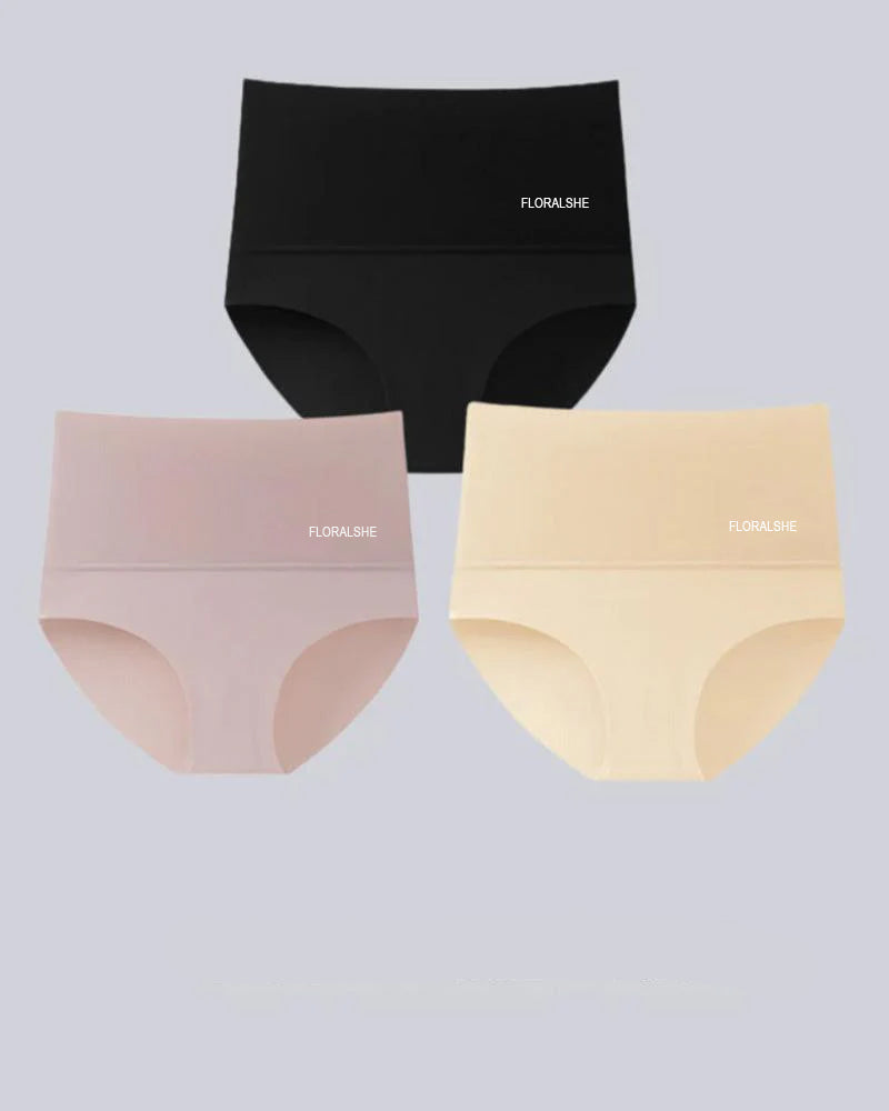 LuxeSilhouette 5-Pack Hoge Taille Slipjes | Perfecte buikcontrole voor een slanker figuur