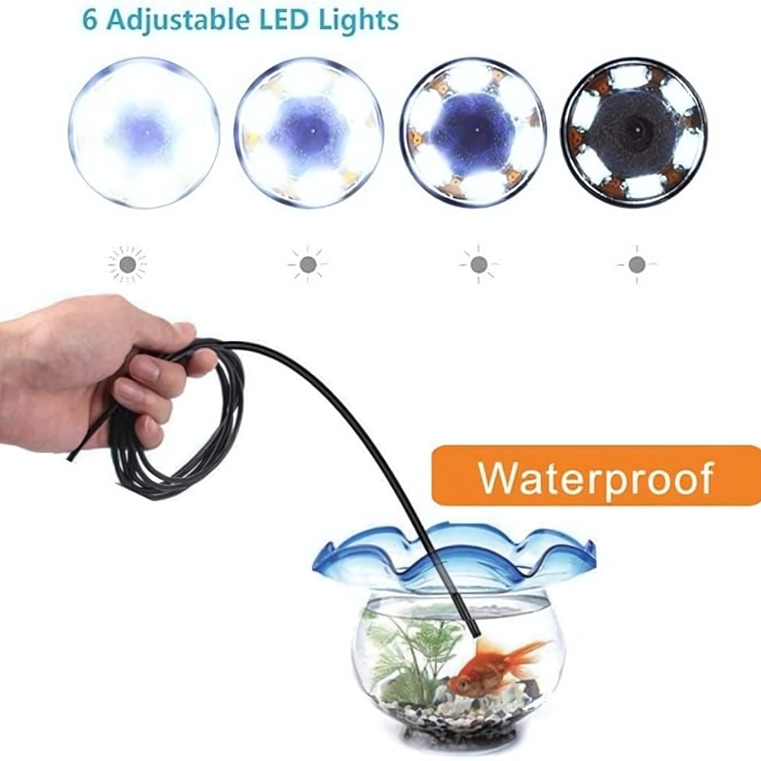 AquaLux Endoscoop | Waterdichte endoscoop met heldere LED-verlichting