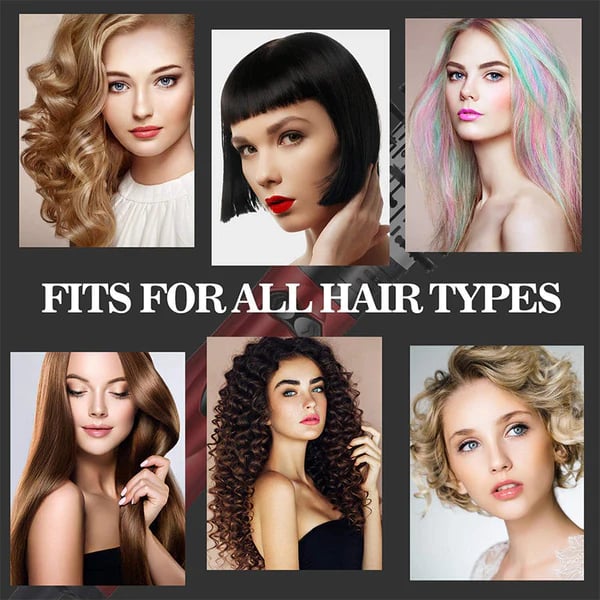 3-in-1 Rotating Hot Air Hairstyler and Hairdryer