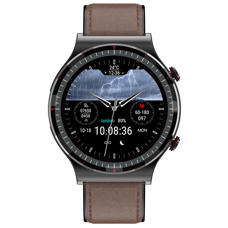 Medische EKG-Smartwatch | CFDA-gecertificeerd | 512Hz Hoogprecisie Biosensor | SpO2- & Hartslagmonitoring | AI-gebaseerde Ademhalingsanalyse | IP67 Waterdicht