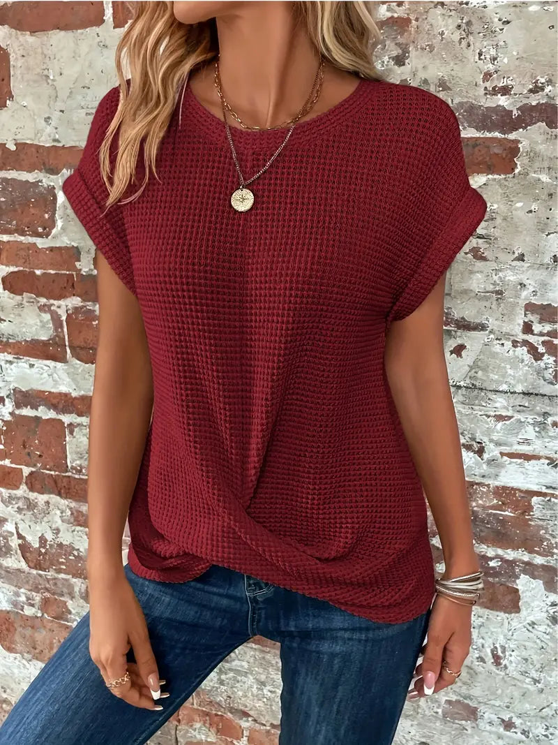 Gretel | Casual T-shirt met korte mouwen