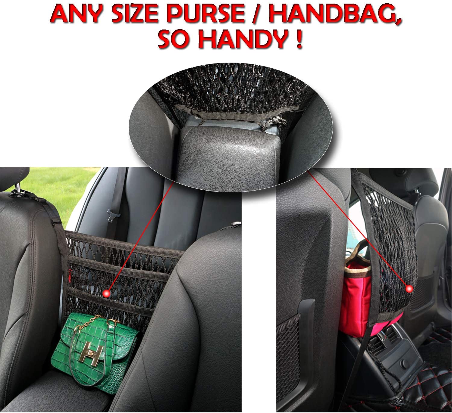 3-Lagen Auto Net Organizer